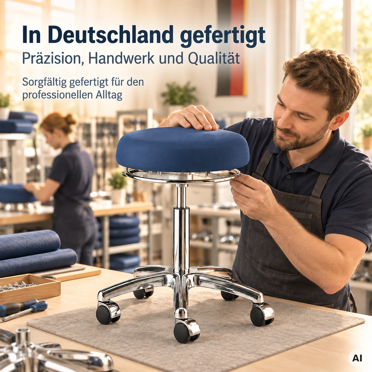 Dentist 1 - Ergonomischer Praxishocker