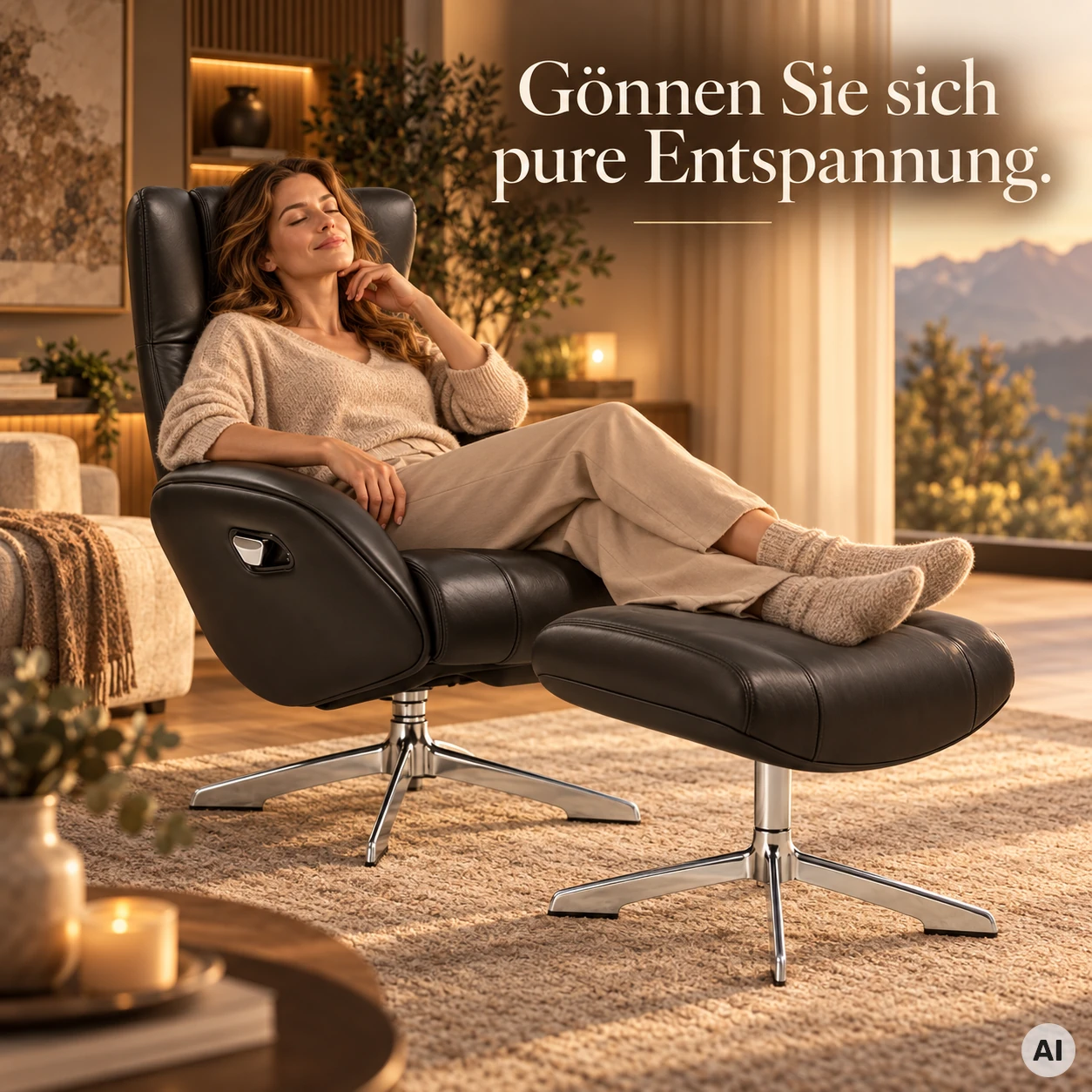 Dali - Luxus Wohlfühl-Sessel